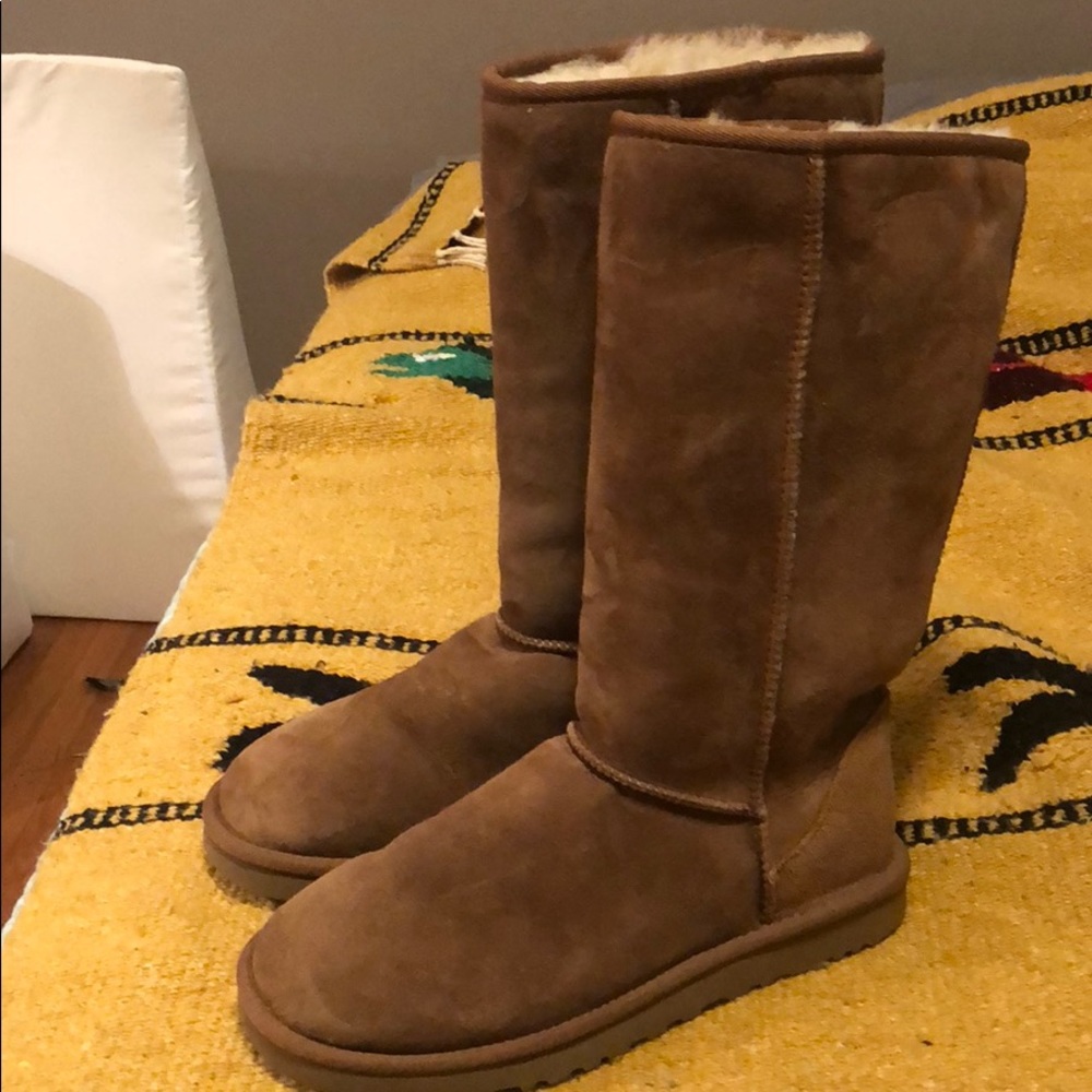 Ugg Chestnut Size 8 Tall Boots
